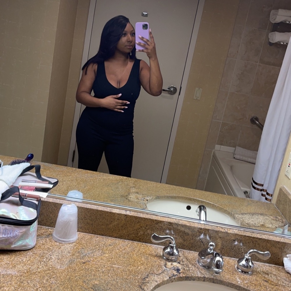 Black Sleeveless Jumpsuit